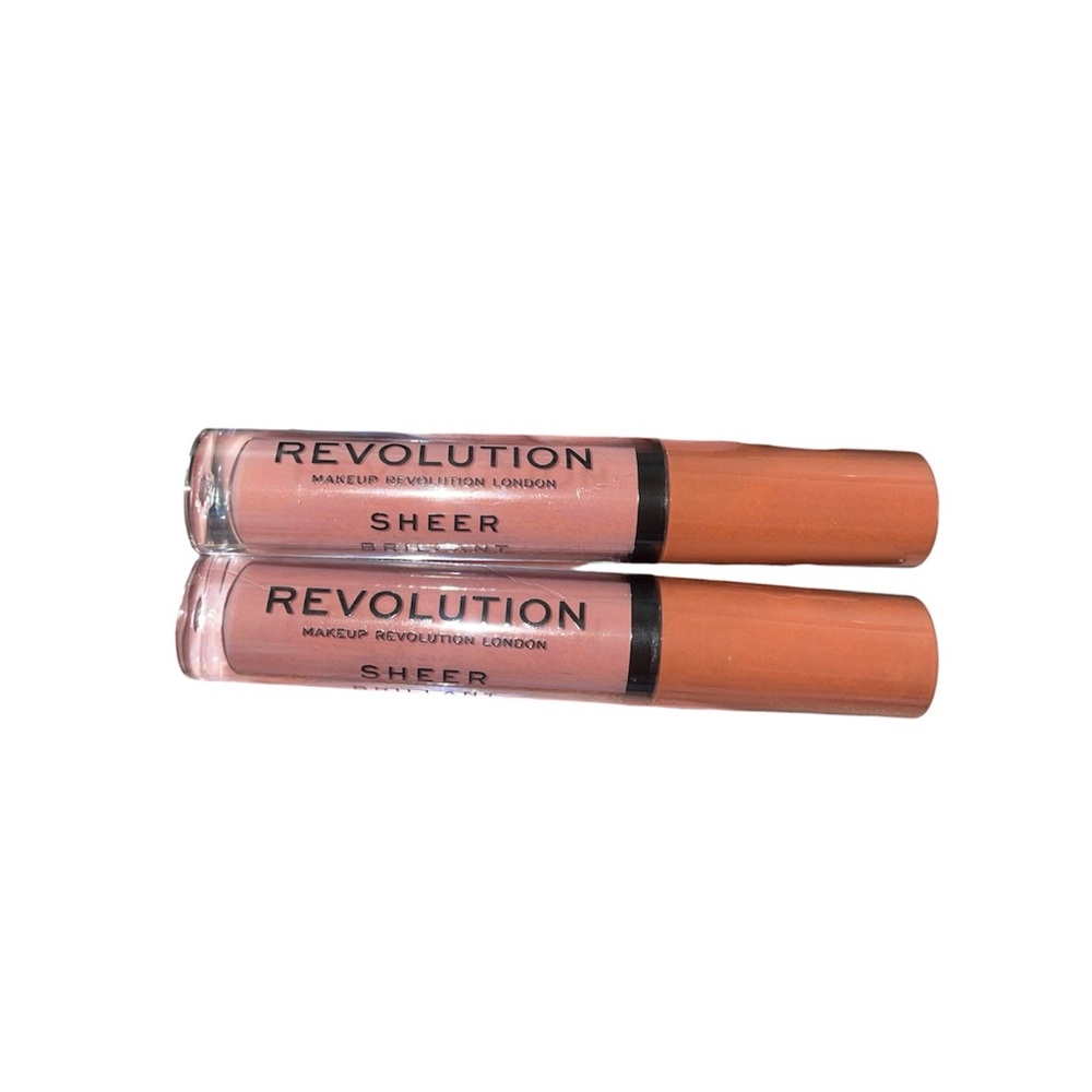 Revolution Sheer Brilliant Lip Gloss - bundle of 2